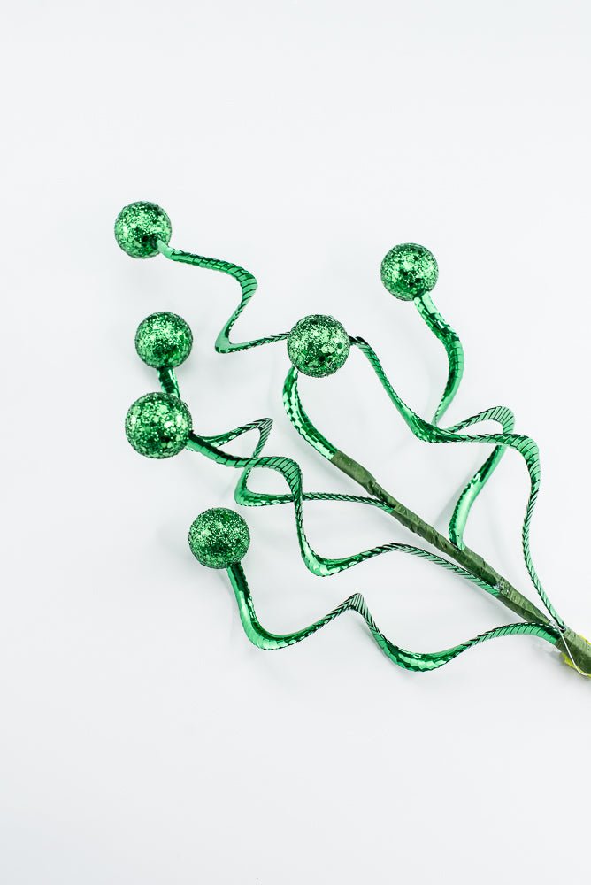 Artificial Green Ball Spring Spray - 25" - Greenery MarketArtificial Flora86914GN
