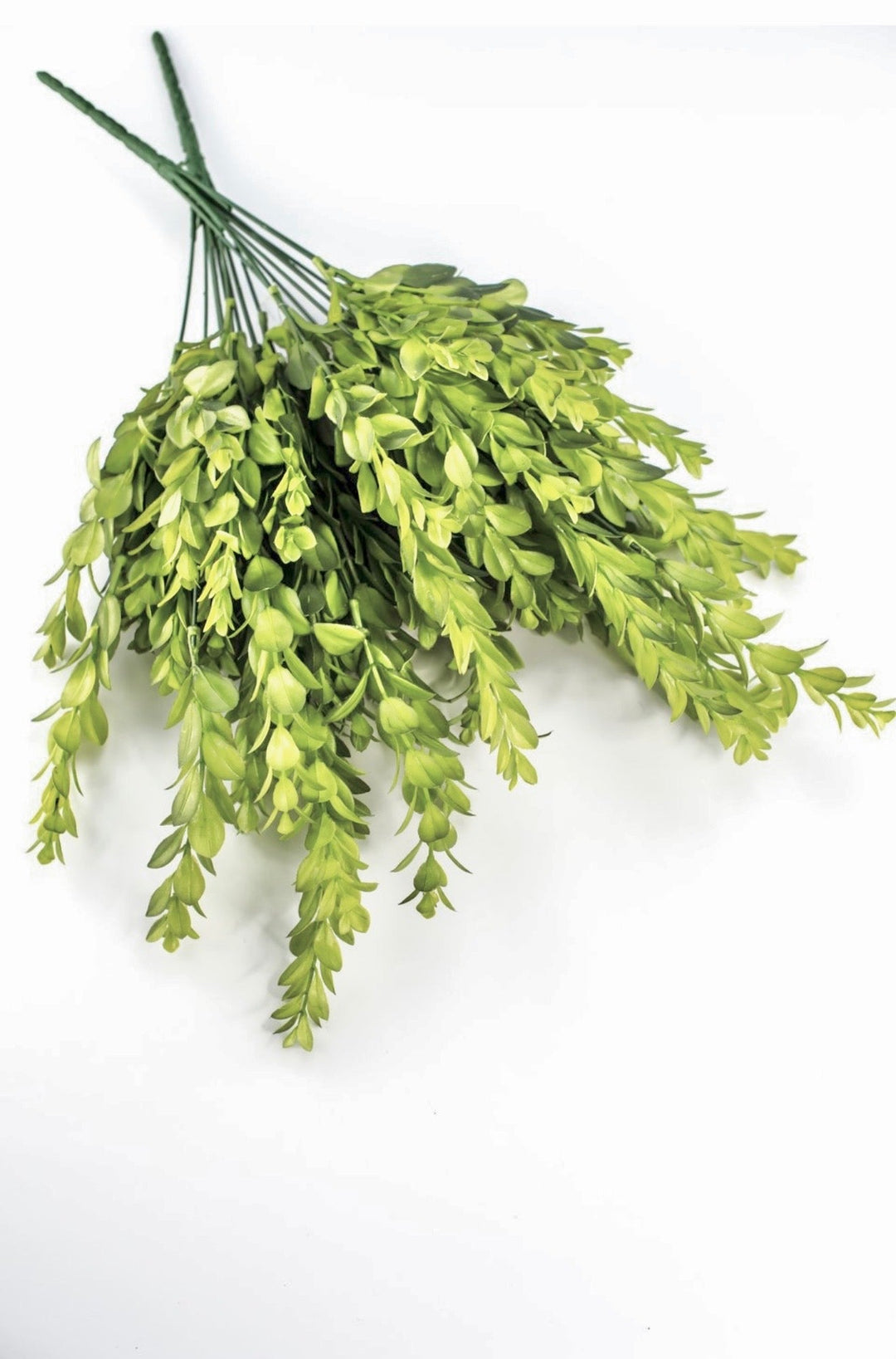 Artificial, green, boxwood bush x 2 bushes - Greenery MarketGreenery43351