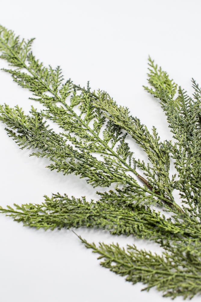 Artificial Green Cedar Spray - 30" - Greenery MarketArtificial FloraXD646/30-G