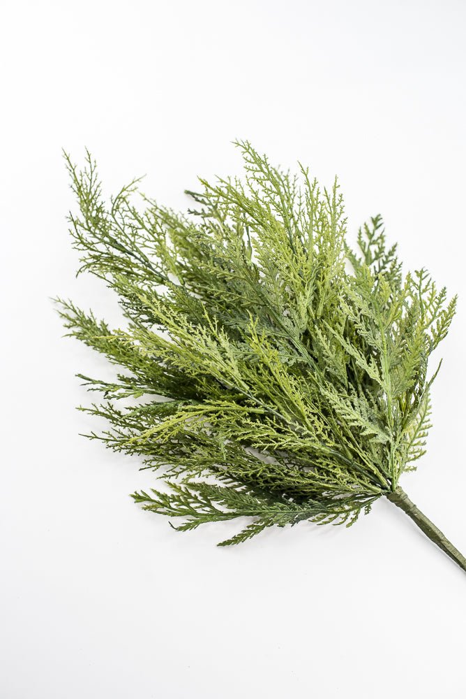 Artificial Green Cypress Pine Bush - 21" - Greenery MarketX2201-G