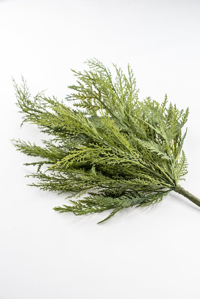 Artificial Green Cypress Pine Bush - 21" - Greenery MarketX2201-G