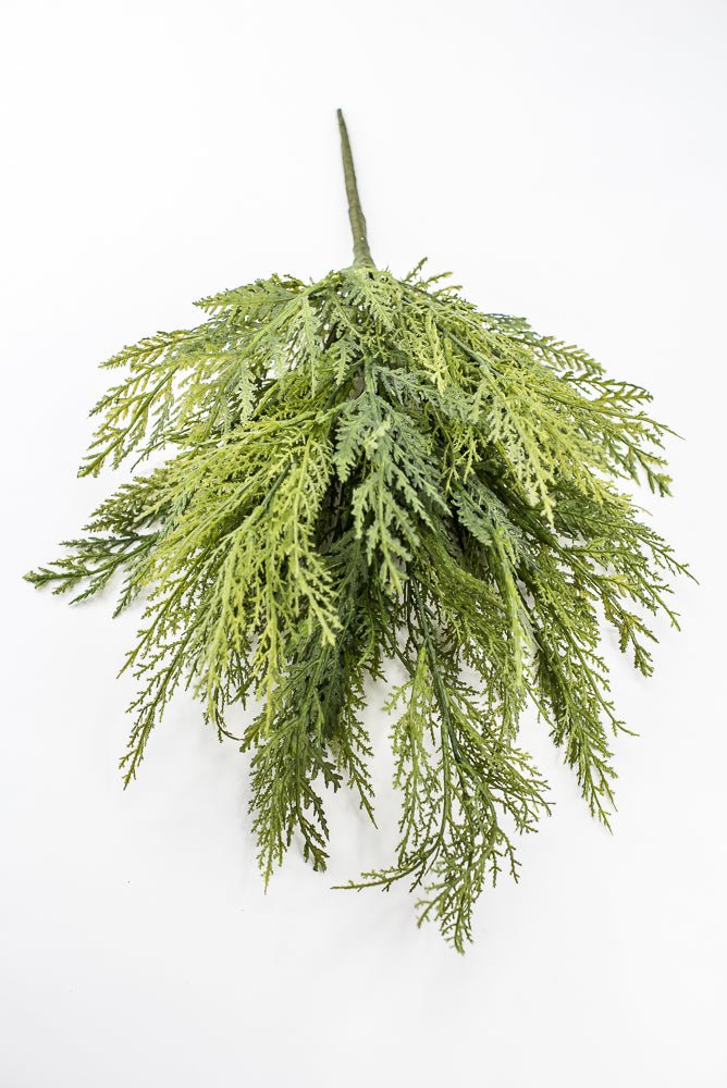 Artificial Green Cypress Pine Bush - 21" - Greenery MarketX2201-G