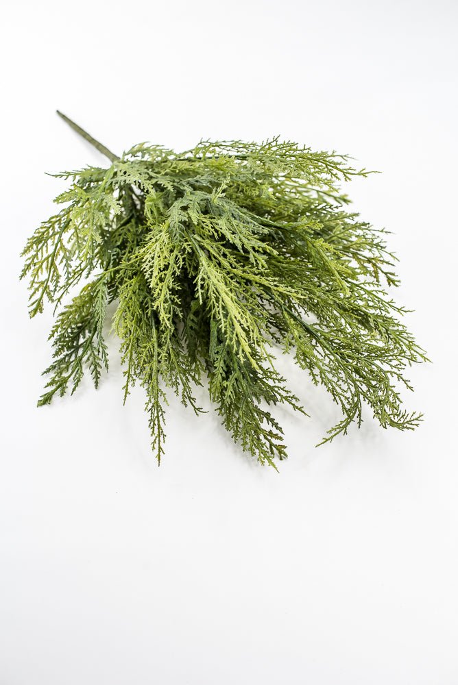 Artificial Green Cypress Pine Bush - 21" - Greenery MarketX2201-G