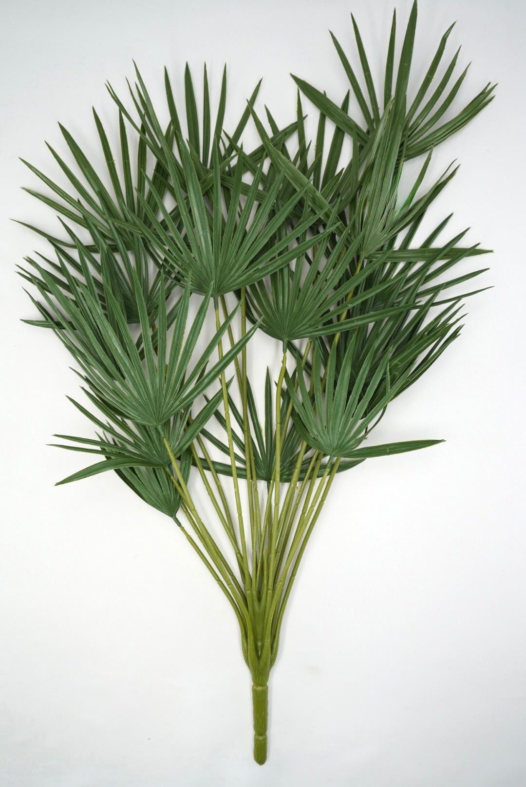Artificial, Green, Fan Palm Bush - 28" - Greenery MarketArtificial Flowers13691GN