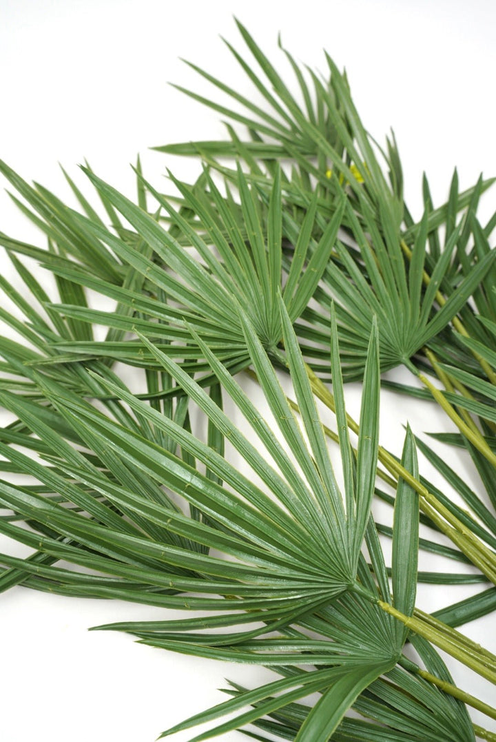 Artificial, Green, Fan Palm Bush - 28" - Greenery MarketArtificial Flowers13691GN