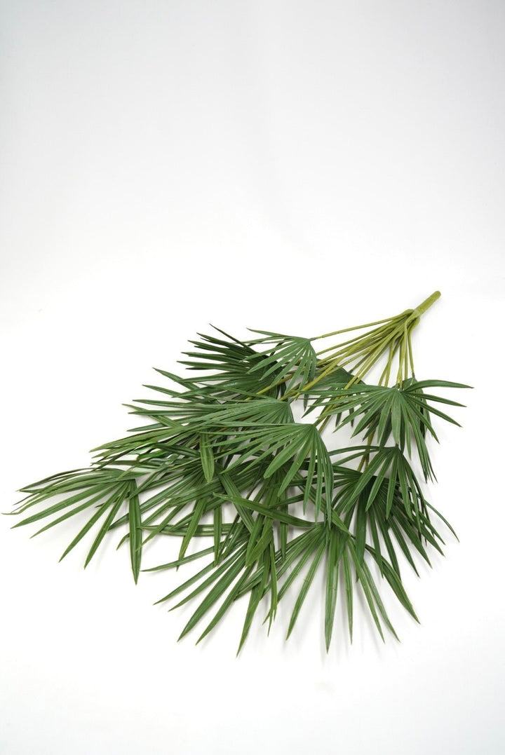 Artificial, Green, Fan Palm Bush - 28" - Greenery MarketArtificial Flowers13691GN