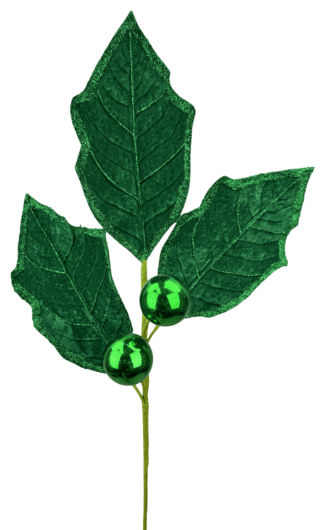Artificial Green Holly Leaves Spray - 27" - Greenery Market86264GN