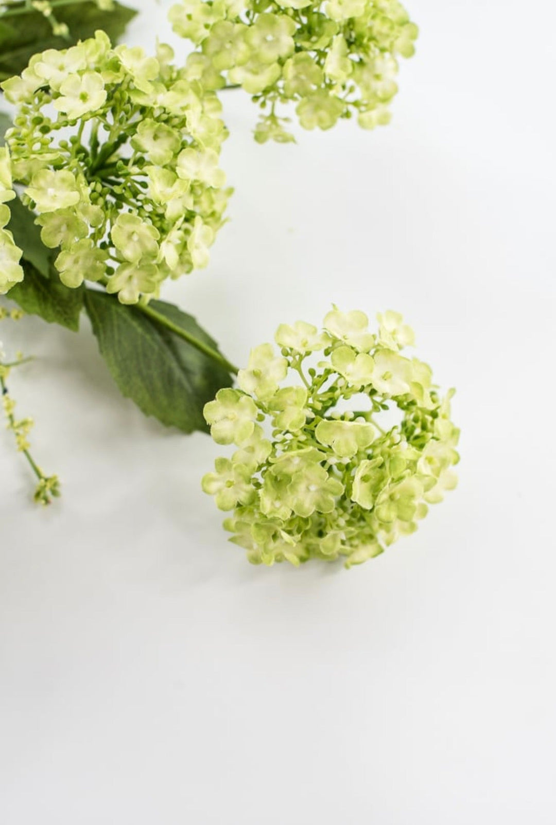 Artificial Green Hydrangea Bush - 19" - Greenery Market40442-GN