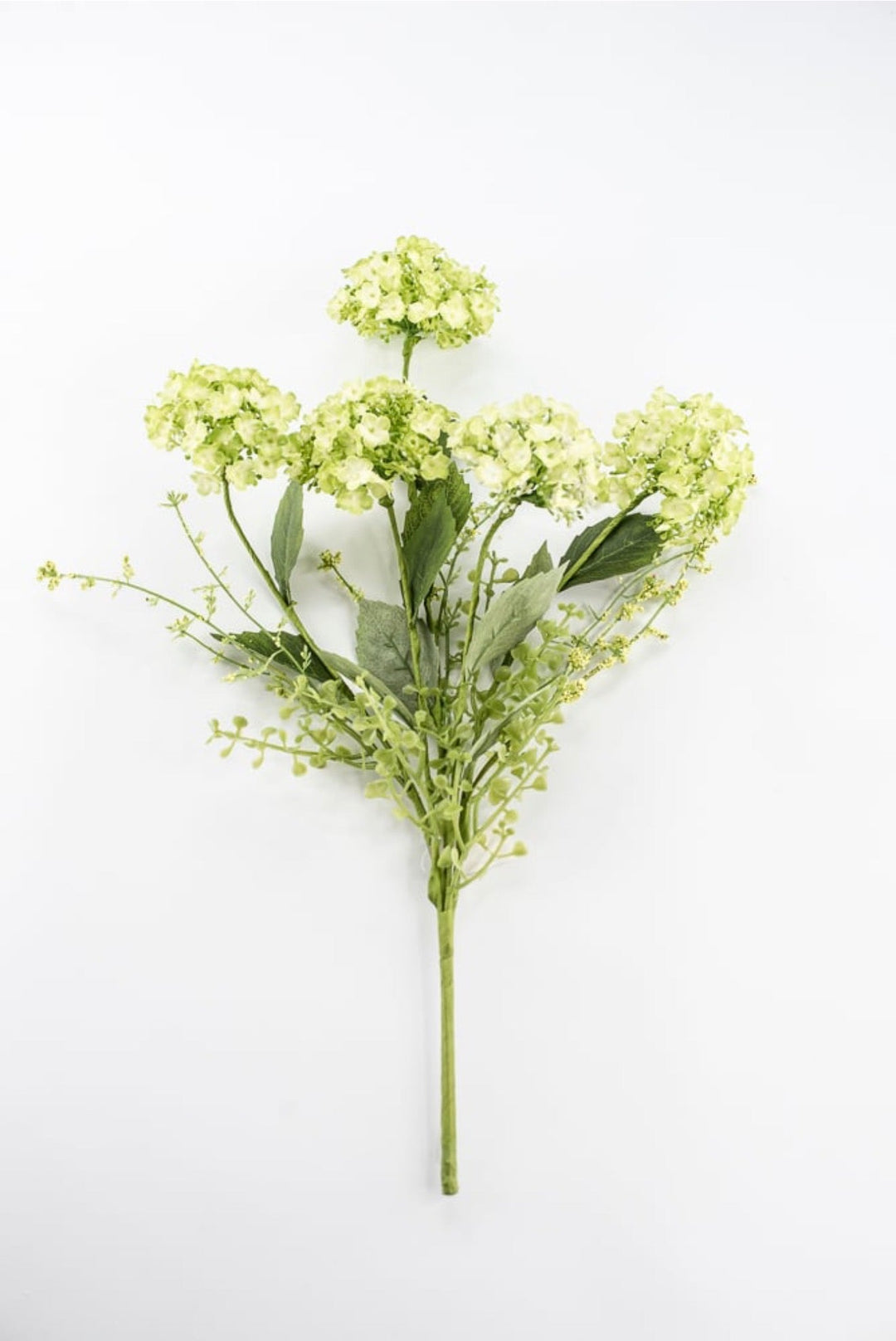 Artificial Green Hydrangea Bush - 19" - Greenery Market40442-GN