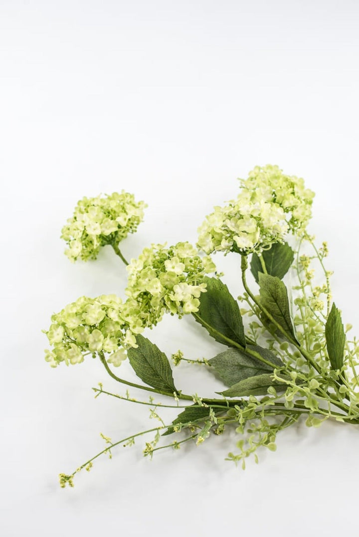 Artificial Green Hydrangea Bush - 19" - Greenery Market40442-GN