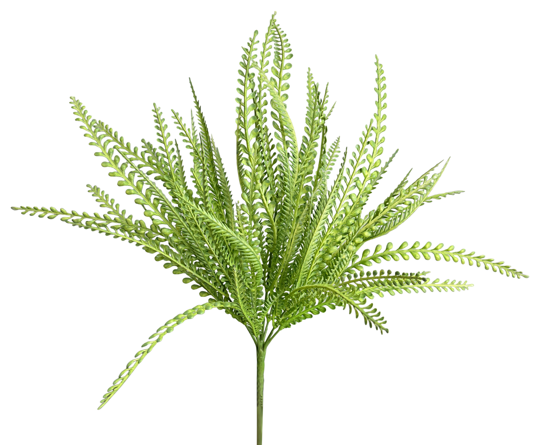 Artificial Green Leaves Bush - 19" - Greenery MarketArtificial Flora57495GN