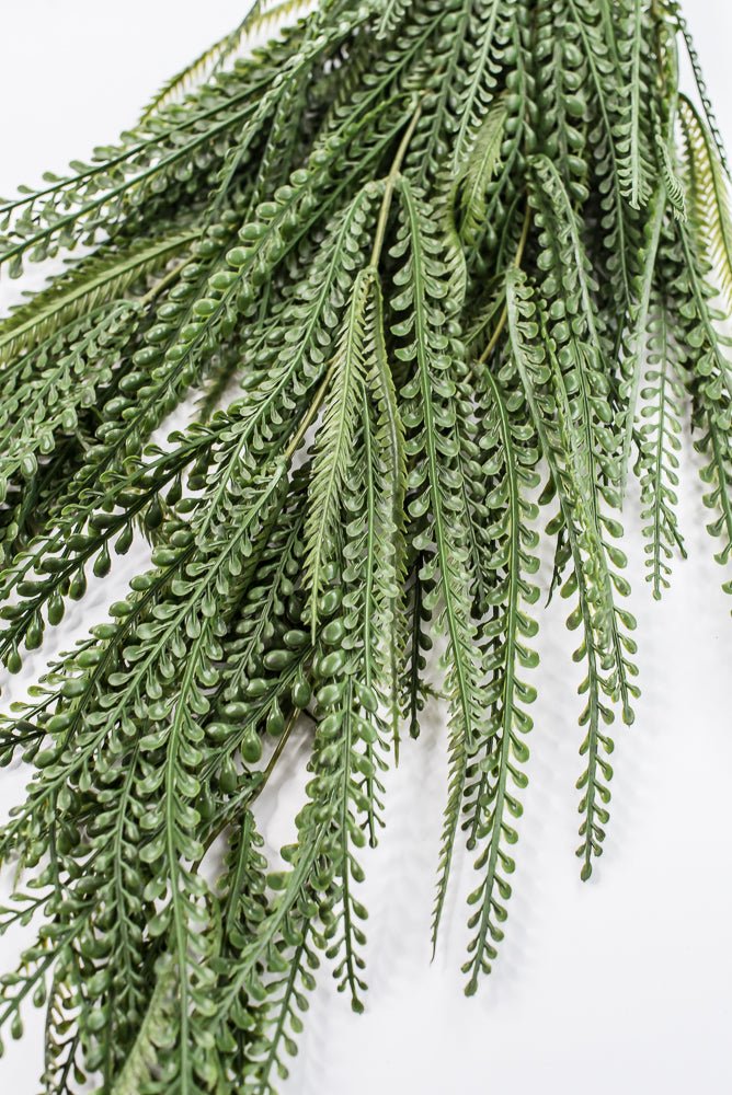 Artificial Green Leaves Hanging Bush - 36" - Greenery MarketArtificial Flora13661GN