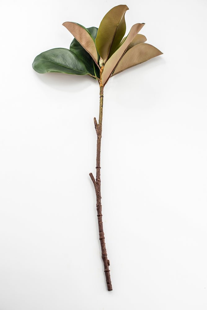Artificial Green Magnolia Leaf Spray - 23" - Greenery MarketFL7450