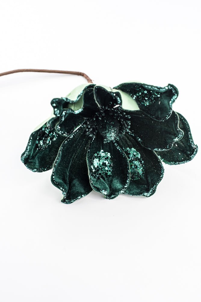 Artificial Green Magnolia Stem - 21" - Greenery Market86938GN