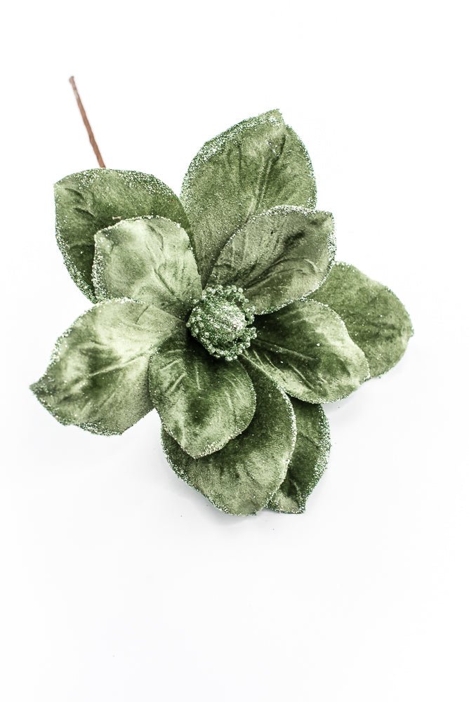 Artificial Green Magnolia Stem - 8" - Greenery Market86868GN