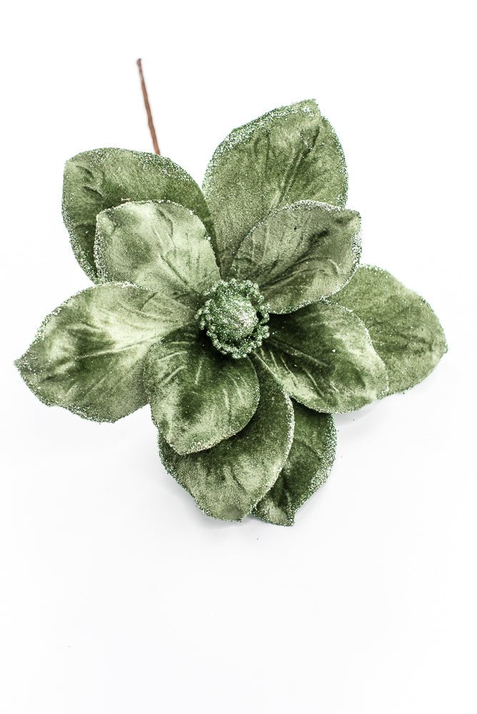Artificial Green Magnolia Stem - 8" - Greenery Market86868GN