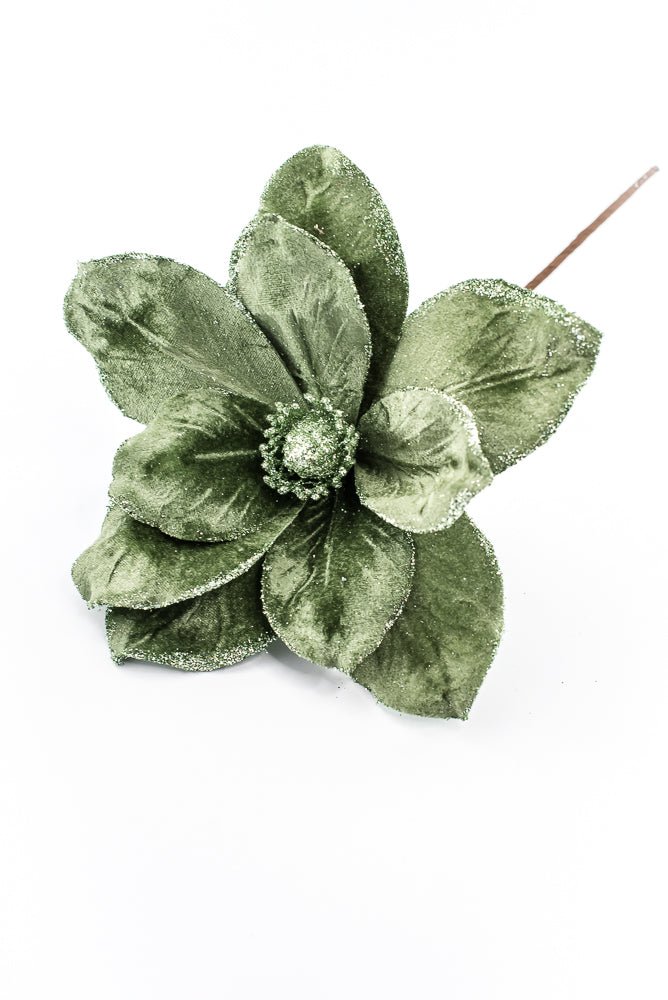Artificial Green Magnolia Stem - 8" - Greenery Market86868GN