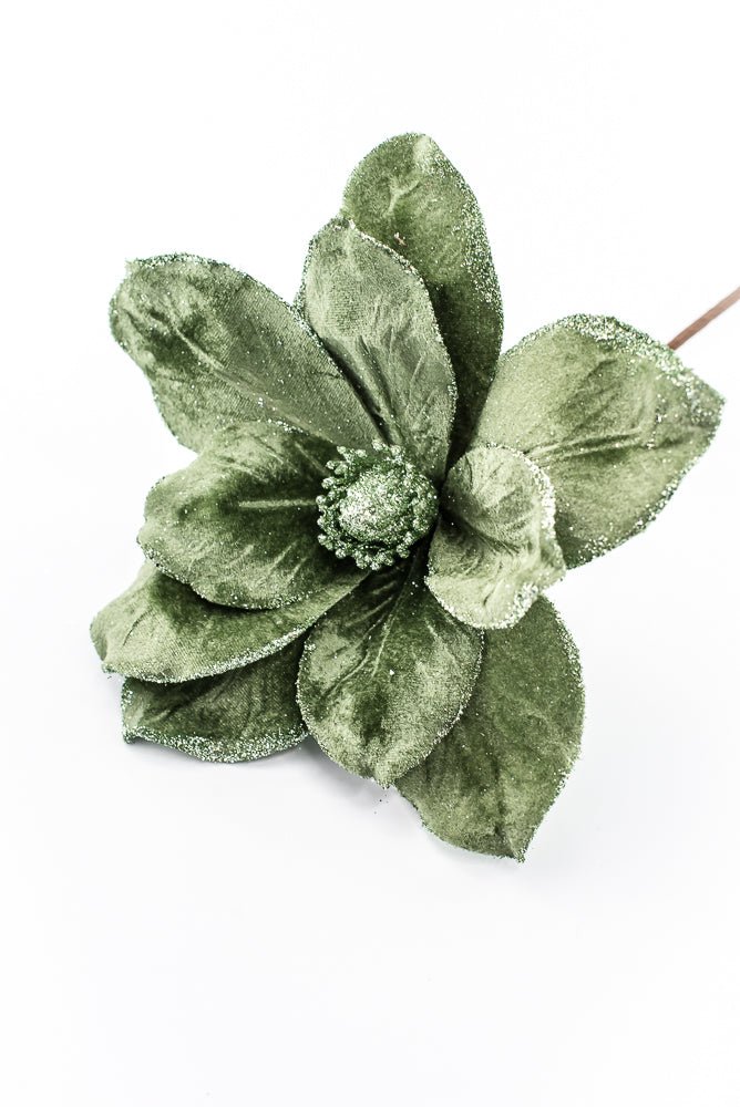 Artificial Green Magnolia Stem - 8" - Greenery Market86868GN