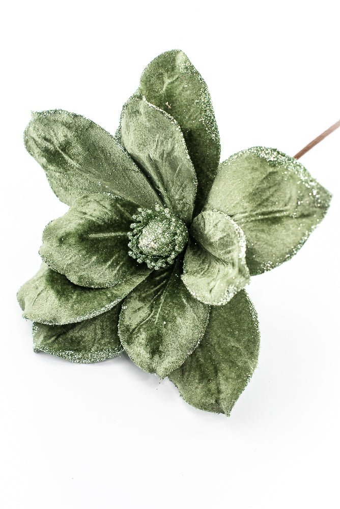 Artificial Green Magnolia Stem - 8" - Greenery Market86868GN