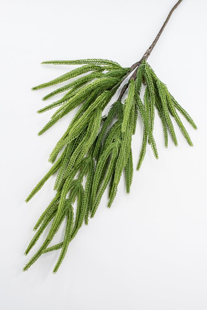 Artificial, Green, Norfolk Pine Spray - 28" - Greenery MarketArtificial Flowers208006