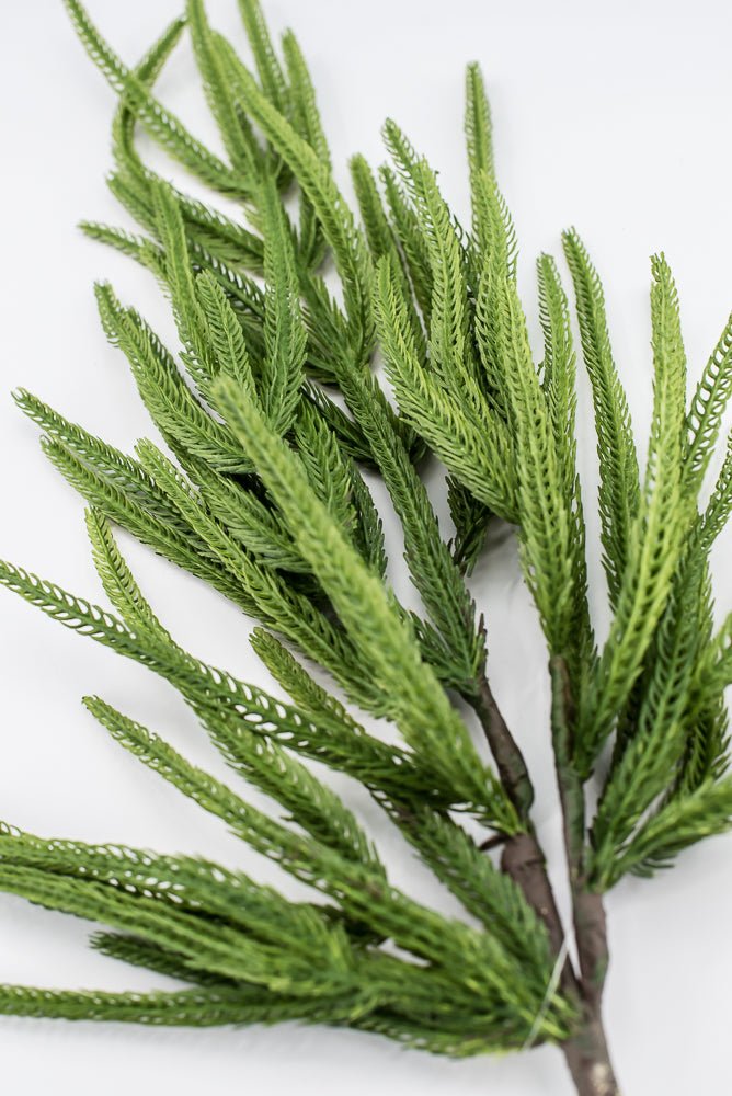 Artificial, Green, Norfolk Pine Spray - 28" - Greenery MarketArtificial Flowers208006