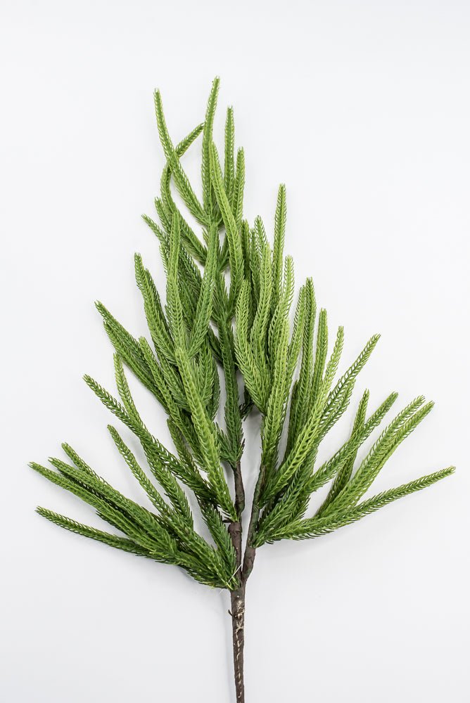 Artificial, Green, Norfolk Pine Spray - 28" - Greenery MarketArtificial Flowers208006