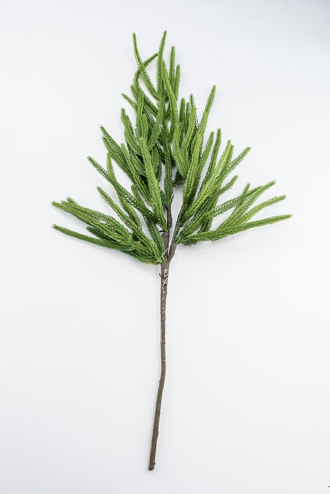 Artificial, Green, Norfolk Pine Spray - 28" - Greenery MarketArtificial Flowers208006