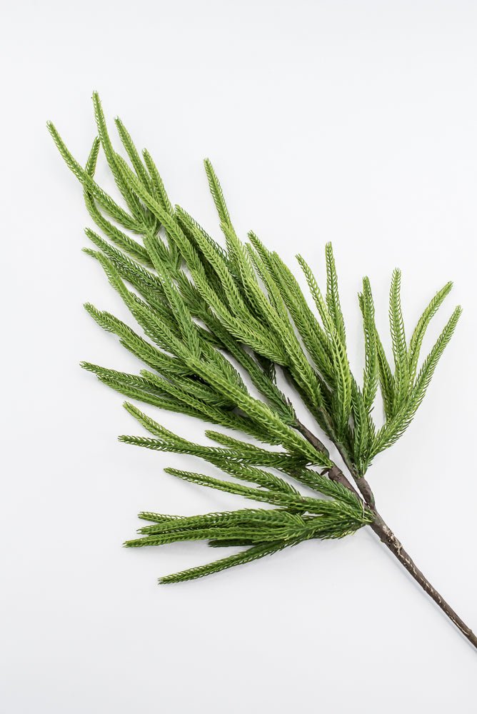 Artificial, Green, Norfolk Pine Spray - 28" - Greenery MarketArtificial Flowers208006