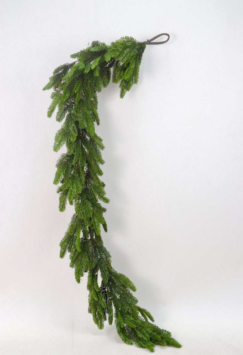 Artificial Green Real Touch Noble Fir Garland - 6' - Greenery MarketArtificial FloraX2267-G