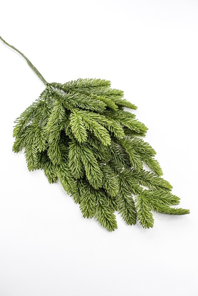 Artificial Green Real Touch Noble Fir Spray - 31" - Greenery MarketArtificial FloraX2258-G
