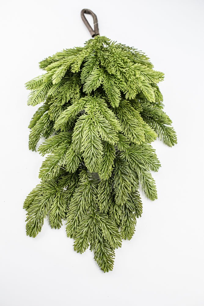 Artificial Green Real Touch Noble Fir Teardrop - 26" - Greenery MarketArtificial FloraX2257-G