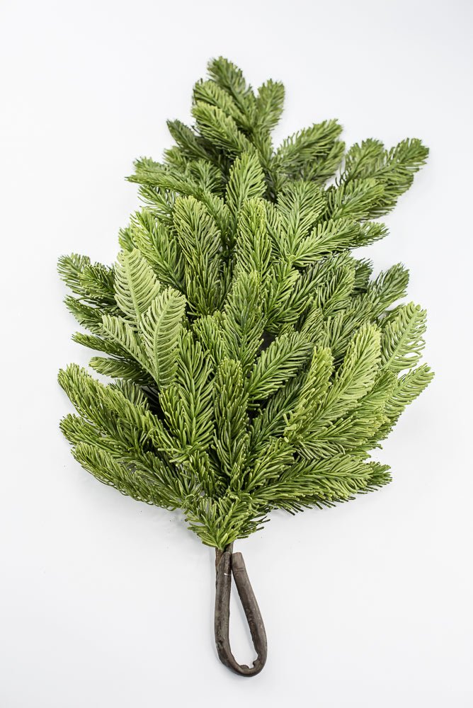 Artificial Green Real Touch Noble Fir Teardrop - 26" - Greenery MarketArtificial FloraX2257-G