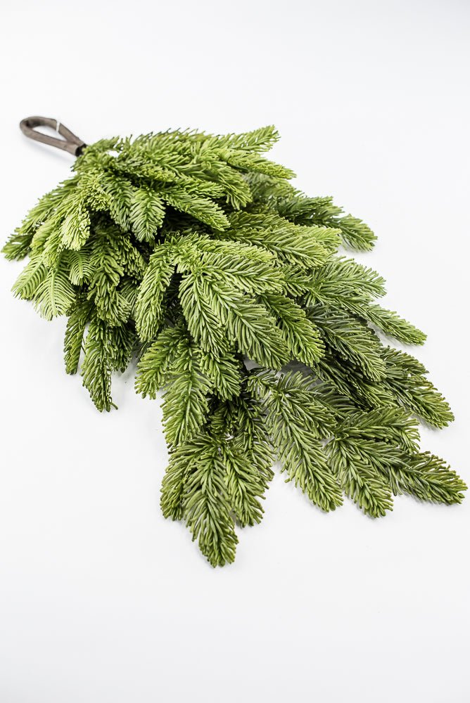 Artificial Green Real Touch Noble Fir Teardrop - 26" - Greenery MarketArtificial FloraX2257-G