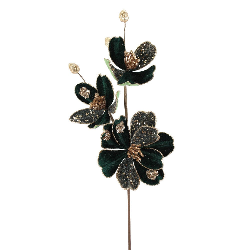 Artificial Green Saucer Magnolia Spray - 23.5" - Greenery MarketArtificial Flowers279330