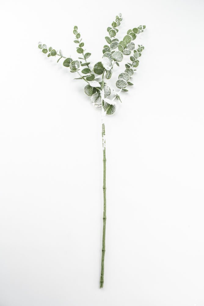 Artificial Green Snowy Eucalyptus Spray - 29" - Greenery MarketArtificial FloraXF246