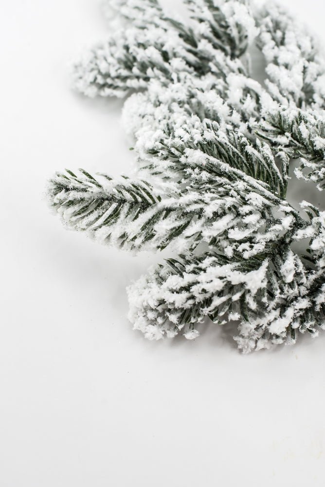 Artificial Green Snowy Noble Fir Spray - 21" - Greenery MarketArtificial FloraXS735-G