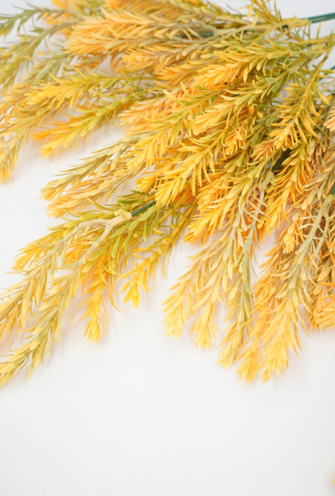 Artificial Greenery bush - yellow orange tips - Greenery Market57752