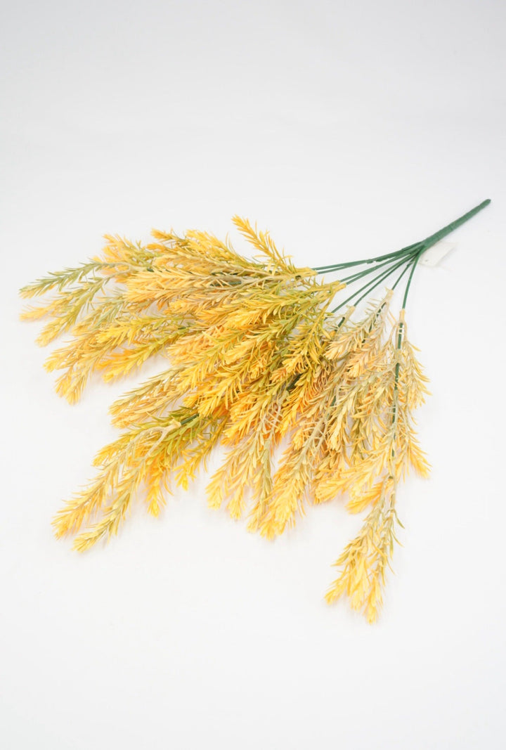 Artificial Greenery bush - yellow orange tips - Greenery Market57752