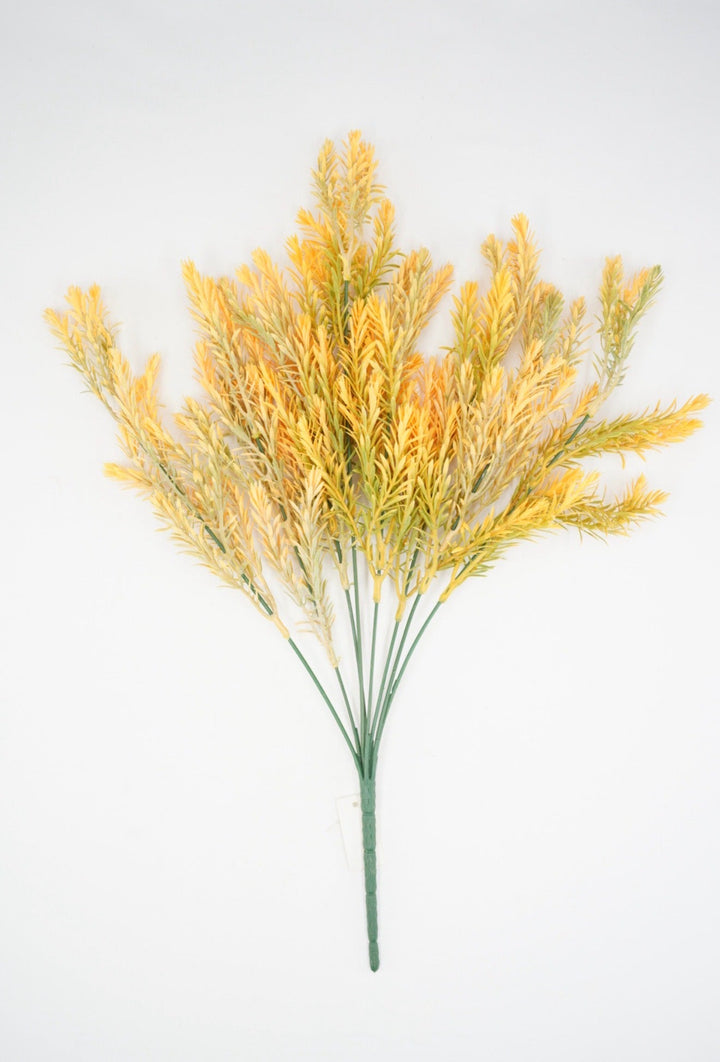 Artificial Greenery bush - yellow orange tips - Greenery Market57752