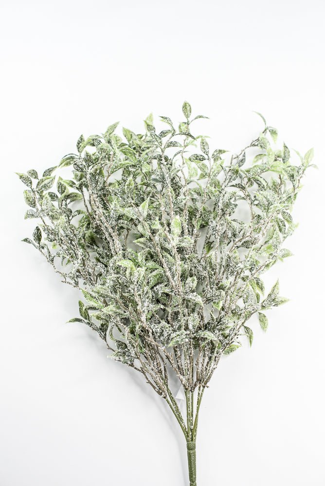 Artificial Greenery Mini Leaf Bush - Greenery Market85253