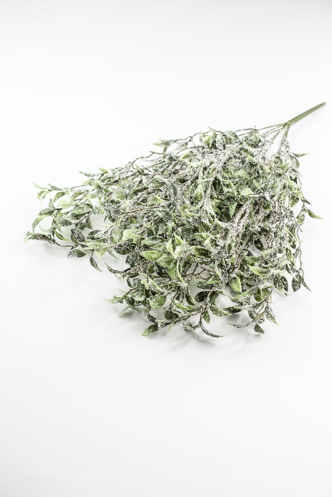 Artificial Greenery Mini Leaf Bush - Greenery Market85253