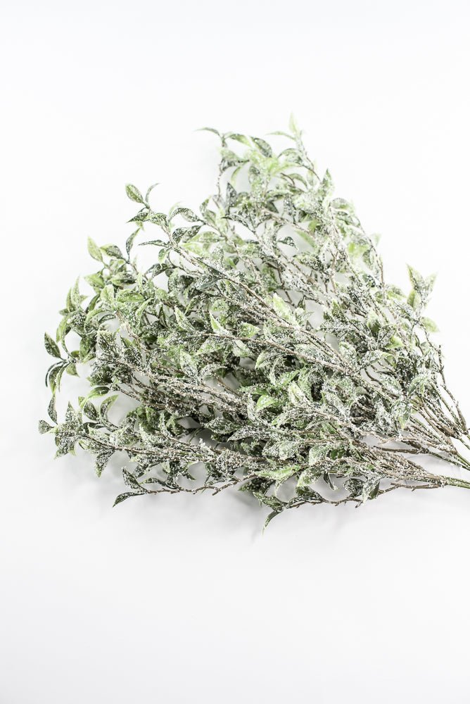 Artificial Greenery Mini Leaf Bush - Greenery Market85253