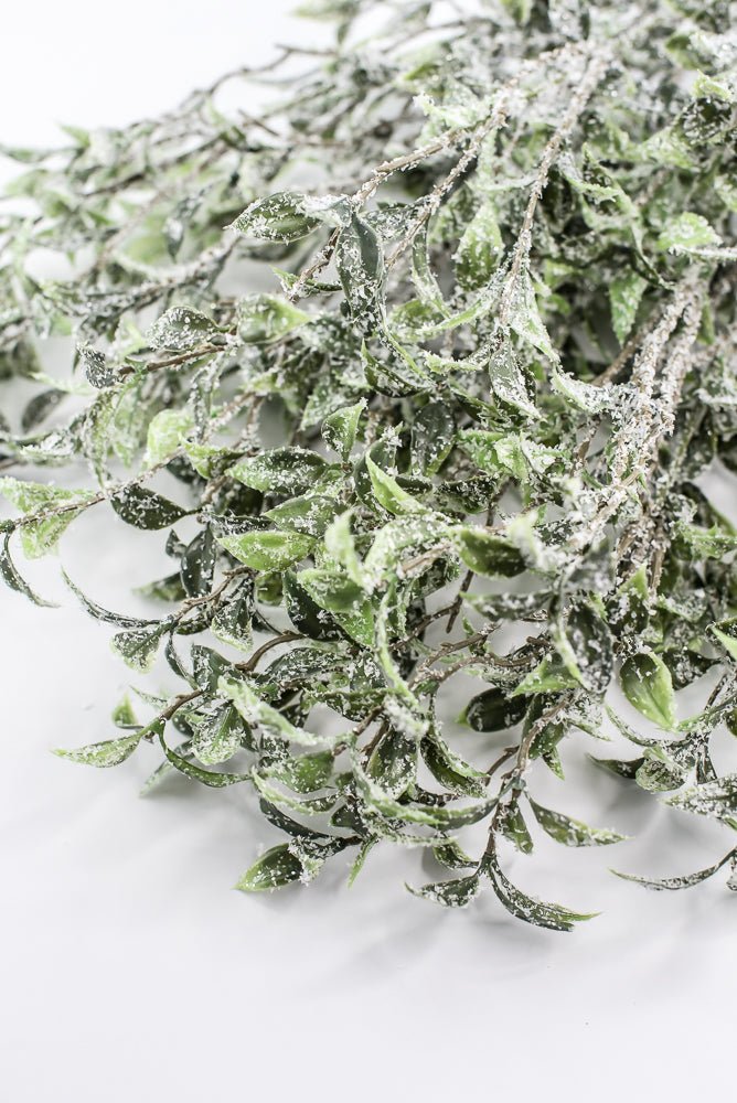 Artificial Greenery Mini Leaf Bush - Greenery Market85253