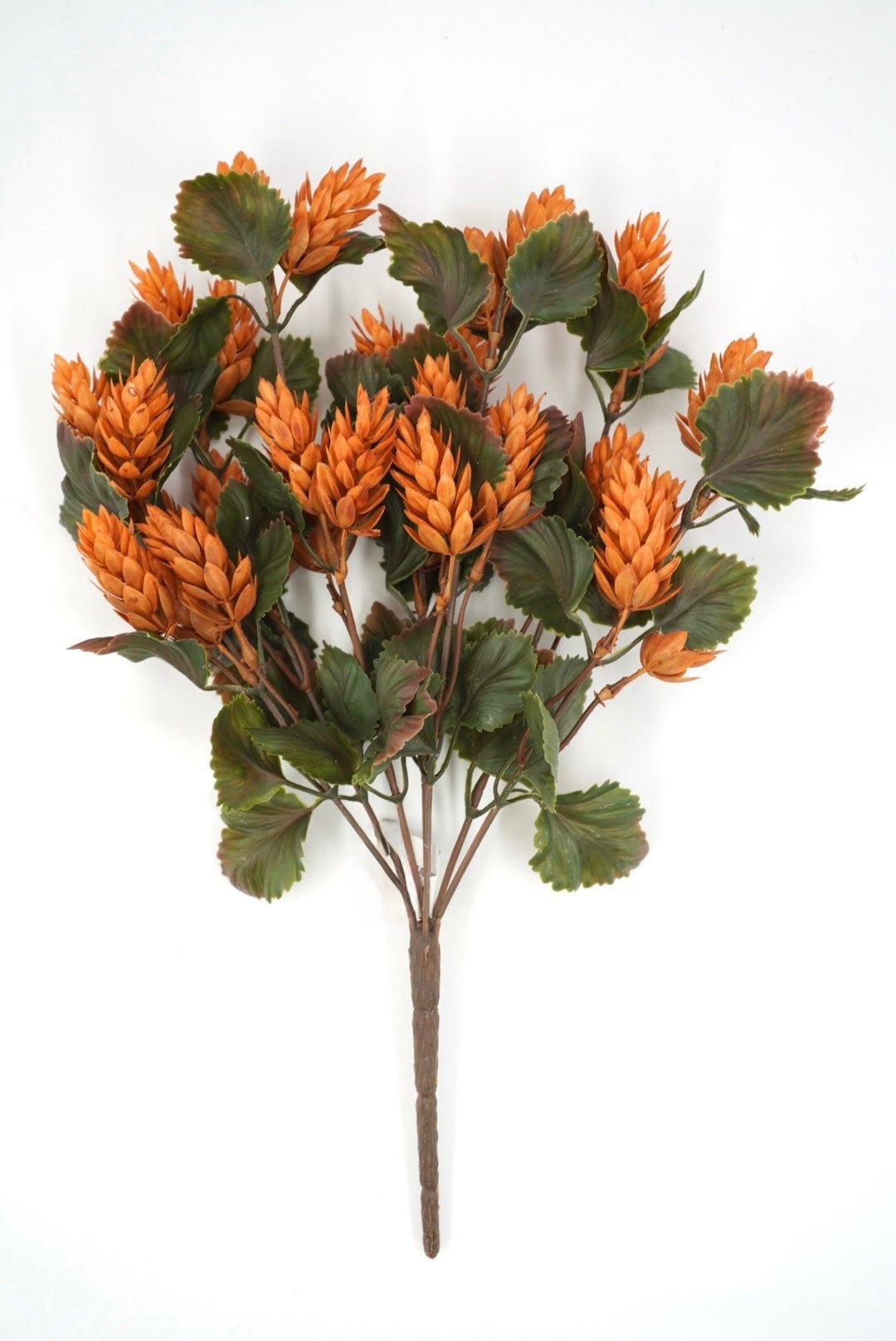 Artificial Hop Greenery Bush - Orange - Greenery Market28959
