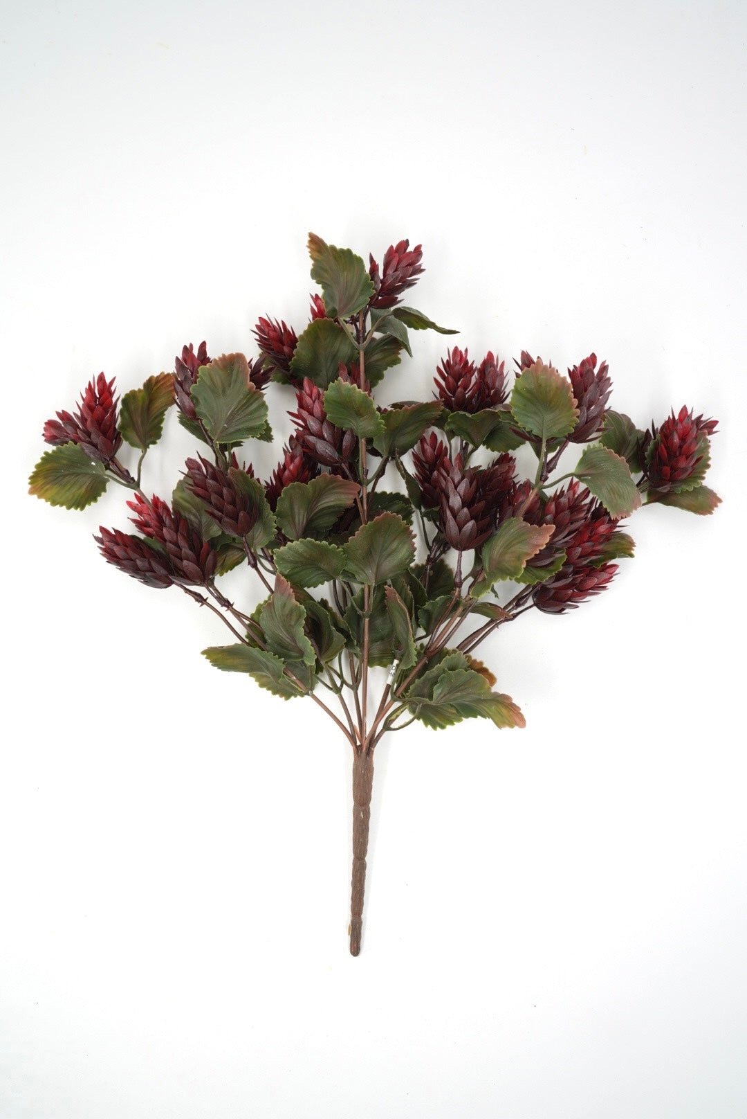 Artificial Hop Greenery Bush - Red Wine - Greenery Market28958
