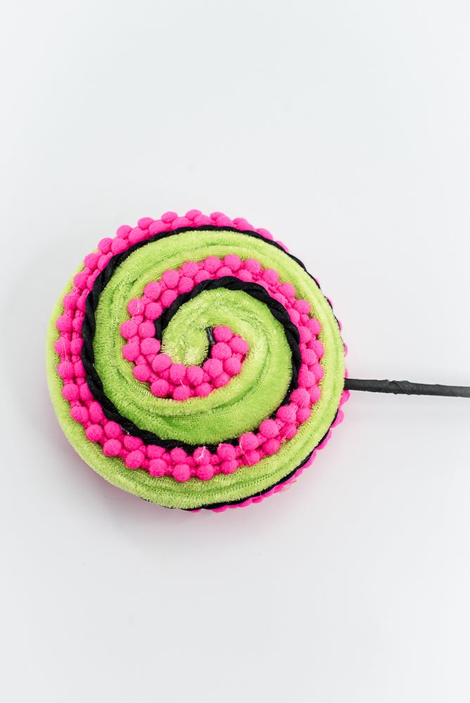 Artificial Hot Pink Lollipop Pick - 16" - Greenery MarketArtificial Flora57390HTPK