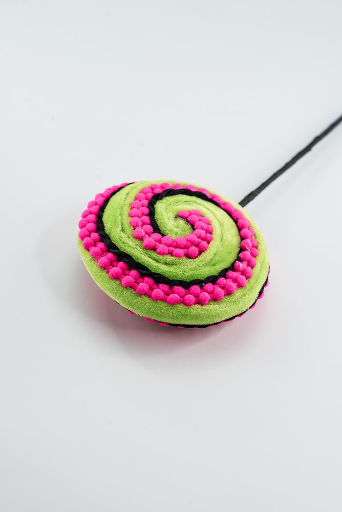 Artificial Hot Pink Lollipop Pick - 16" - Greenery MarketArtificial Flora57390HTPK