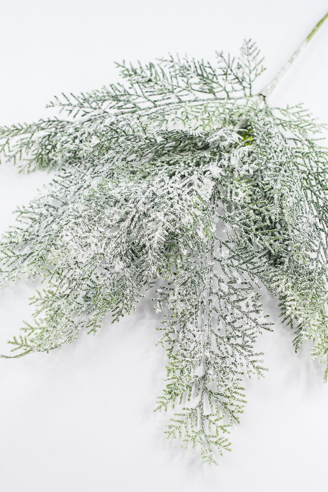 Artificial Ice Cedar Bush - 22" - Greenery MarketArtificial Flora86894ICE