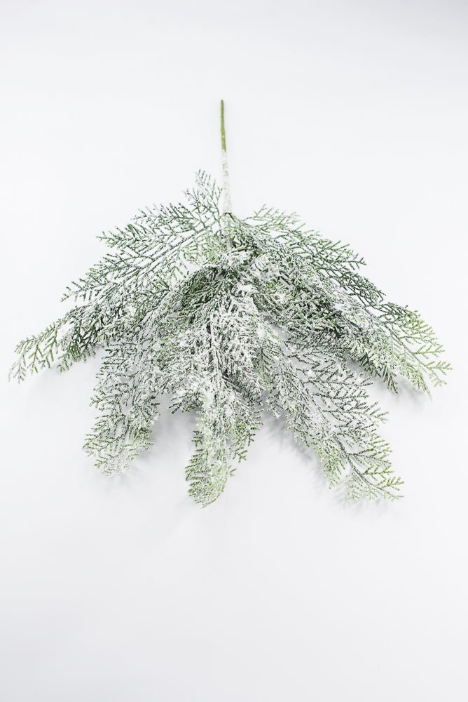 Artificial Ice Cedar Bush - 22" - Greenery MarketArtificial Flora86894ICE