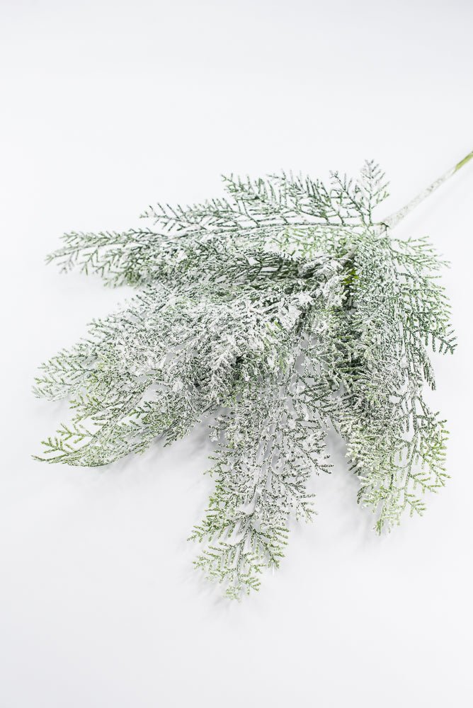 Artificial Ice Cedar Bush - 22" - Greenery MarketArtificial Flora86894ICE